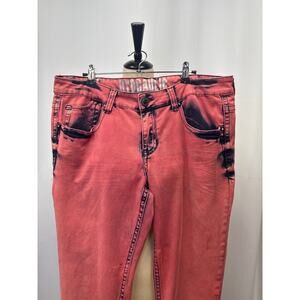 Hydraulic  jeans.(stains shown in picture)
Size-18 Waist-17 Rise-10 Inseam-29